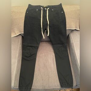 Used Black Joggers